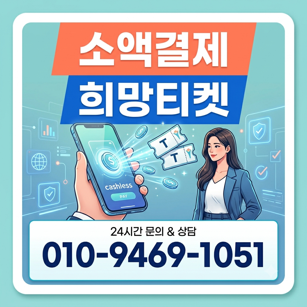 소액결제티켓 안전 가이드: 첫 이용부터 리스크 관리까지 대표 이미지